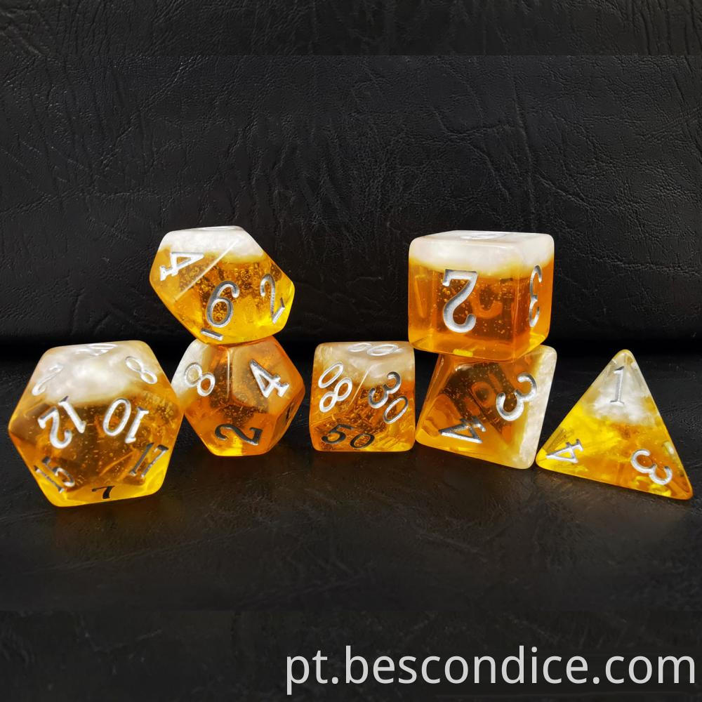 Beer Role Playing Game Dice Set 4